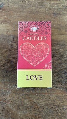 Liebeszauberkerzen (rot) grün Tree Candle Company Ritualkerzen 10er Pack
