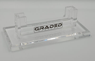 PSA Card Stand - Clear Premium Acrylic Stand for Graded Card