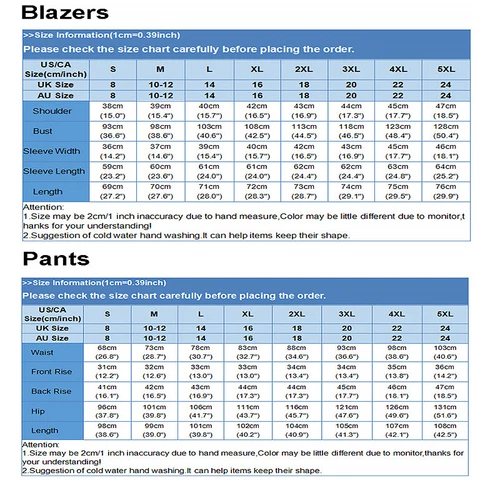 Women Wide Leg Trousers Blazer And Pants Suit Set Ladies Regular Fit Solid Color - Picture 2 of 18