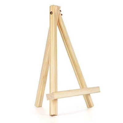New Wooden Easel Stand 1 Pack 9.5'' Adjustable Tabletop Small TS2tub