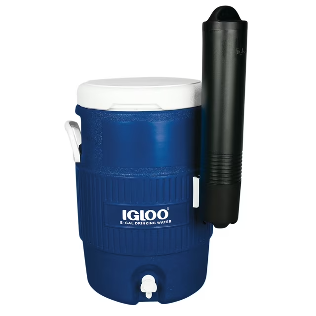 Igloo Drinks Jug with Cup Dispenser - 5 Gallon - Blue
