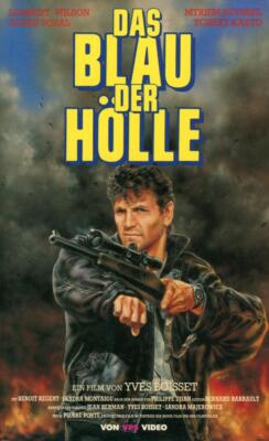 VHS ''DAS BLAU DER HÖLLE'' Lambert Wilson, Myriem Roussel, Tcheky Karyo VPS