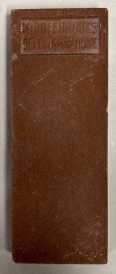 Vintage Middlebrooks Select Chisel Razor Hone Sharpener Sharpening Stone (A7)