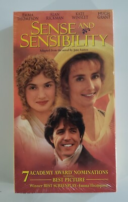 Sense and Sensibility (VHS, 1996, Closed Captioned) 43396115934| eBay
