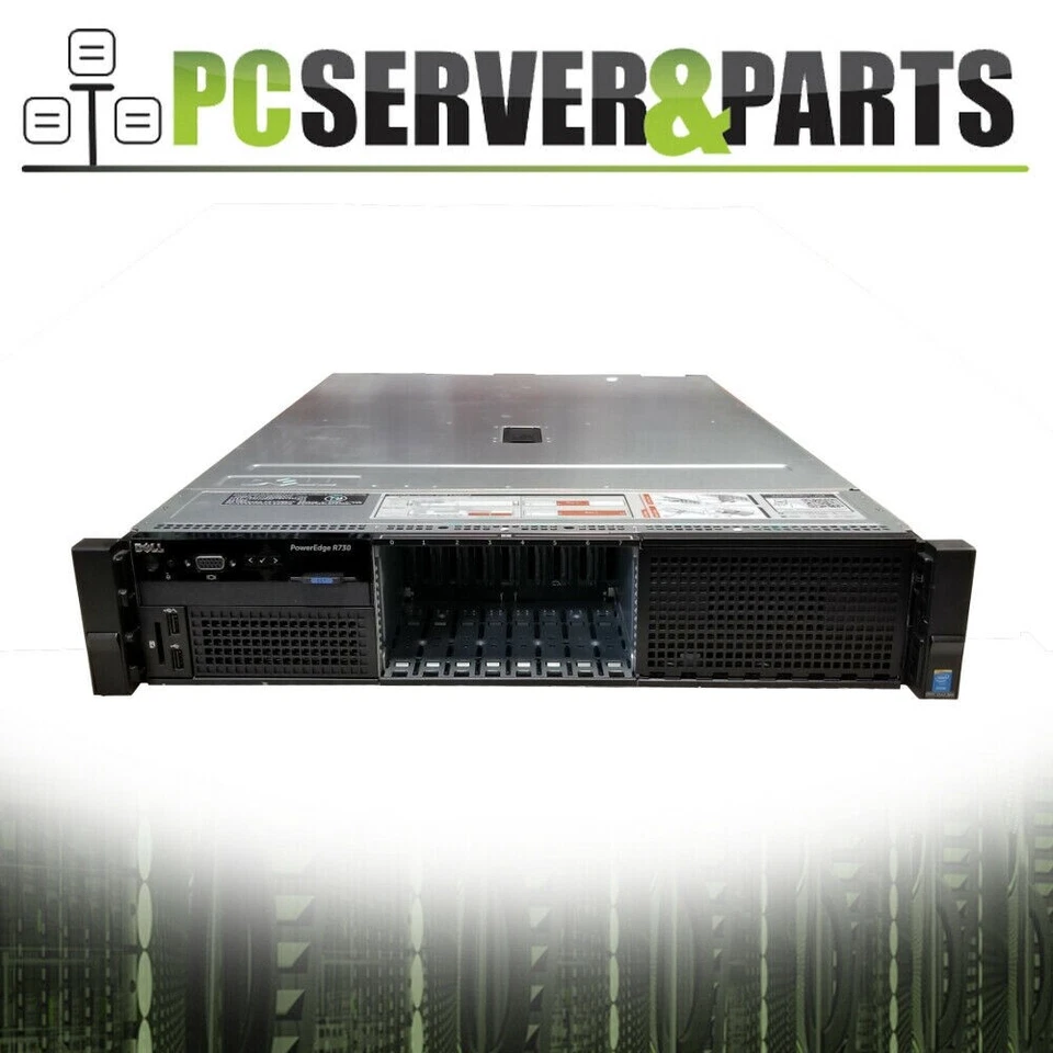 Dell R730 Server 14-Core E5-2690 v4 128GB RAM 8x 600GB 2.5" 10K H730p 2 & 3 PCI - Image 2 of 3