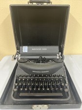 VTG Remington Rand Model 7 Noiseless Portable Typewriter w/ Case/ TESTED/EXC++ thumbnail