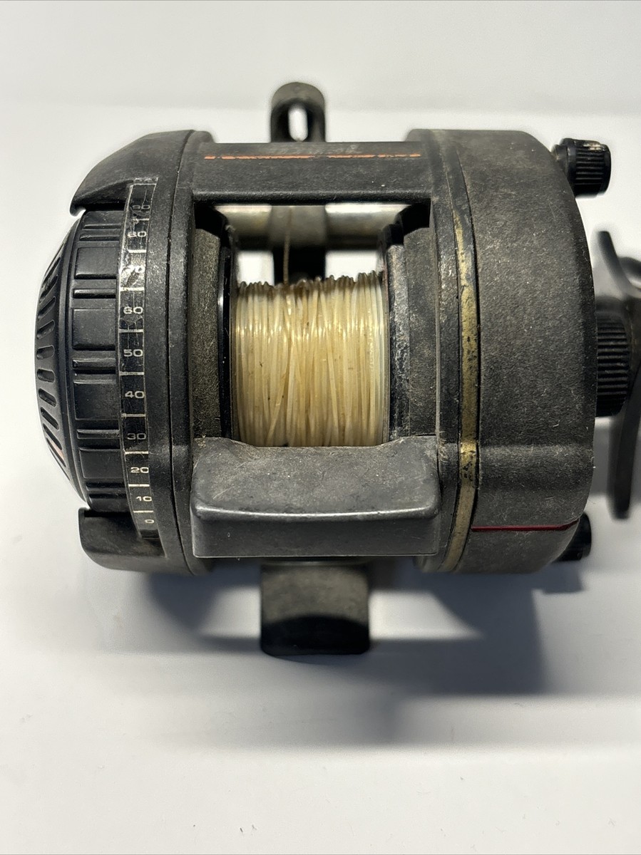 Vintage Zebco Pro Staff 110 Fishing Reel Magnetic Spool Control K8