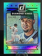 2015 Panini Donruss Jose Abreu Diamond Kings Press Proof /400