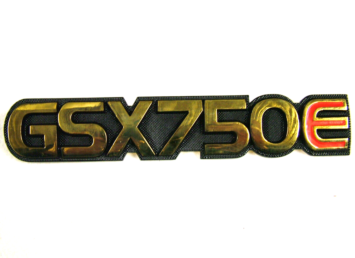 GSX 750E Side Cover Badge for SUZUKI GSX750E GSX750EZ 1982 New  