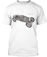 The Legend Ettore Bugatti T-Shirt Made in the USA Size S to 5XL