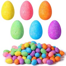 120 Pcs 2.36" Foam Easter Egg for Crafts Small Easter Eggs Artificial Foam Ea...