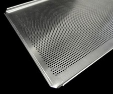 Backblech 2x f Backofen 44x35cm Backbleche Bleche neu Lochbleche Miwe Unox