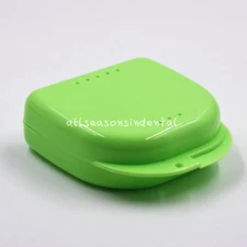 5 Pcs Orthodontic Dental Retainer Denture Storage Case Box Mouthguard Container