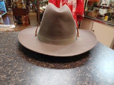 Resistol Self Conforming Western Gray Grey Cowboy Hat XXX Beaver Former Prop