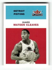2001-02 Fleer Platinum #163 Mateen Cleaves