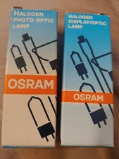 Lot of 2 OSRAM HALOGEN PHOTO OPTIC LAMP 500W 120V NAED 54875, New