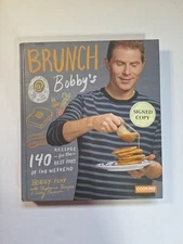 SIGNED Bobby Flay Cookbook Brunch Bobby’s 1st Edition 140 Recipes 2015 Hardback