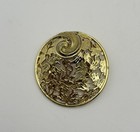 Sarah Coventry Canada Gold Tone Openwork Scarf Clip Sweater Guard Vintage