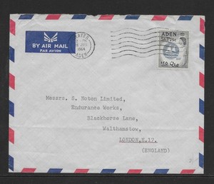 ADEN - COVERS (8) - EARLY/MID 1950's