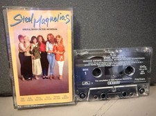 STEEL MAGNOLIAS Cassette Soundtrack Georges Delerue RARE VINTAGE 1989 Parton
