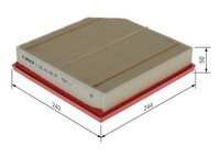 Bosch Luftfilter F 026 400 632 Filtereinsatz FüR Volvo XC40 536 AWD