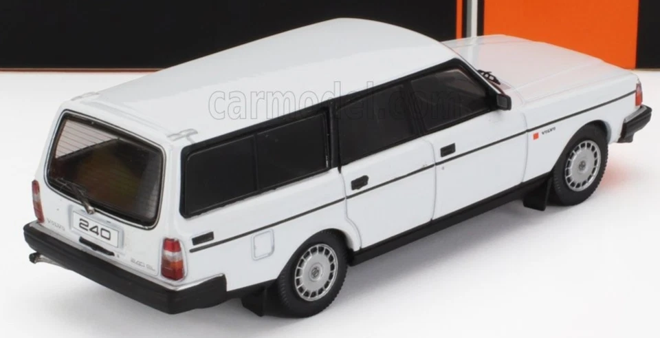 wonderful IXO-diecast-modelcar 1/43 VOLVO 240GL WAGON 1998 - white - Image 4 of 4