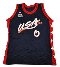 Vintage 1996 Atlanta Olympics Champion Brand Penny Hardaway 90s Jersey Small