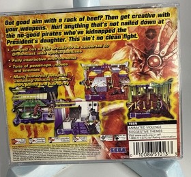 Sega Dreamcast Dynamite Cop Game Case Artwork & Manual NO GAME Replace Case