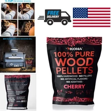 All Natural Cherry Wood Pellets 2 Pound Perfect for Smokers and Grills