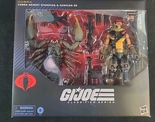 G.I. Joe Classified Series  180  Cobra Desert Scorpion & SKRP10N - 25 New in Box