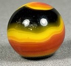 AKRO AGATE NEAR MINT PLUS 43/64" INDIAN BLANKET MARBLE KILLER — photo 4