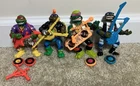 Vintage 1991 TMNT Action Figures Playmates Rock'N Rollin' Lot #9