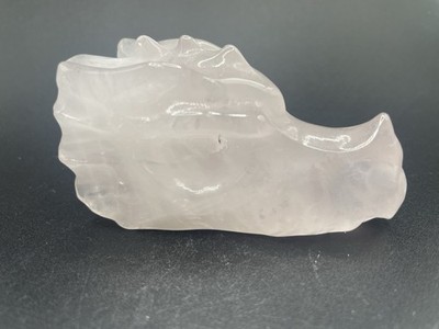 Rose Quartz Dragon Head 179g
