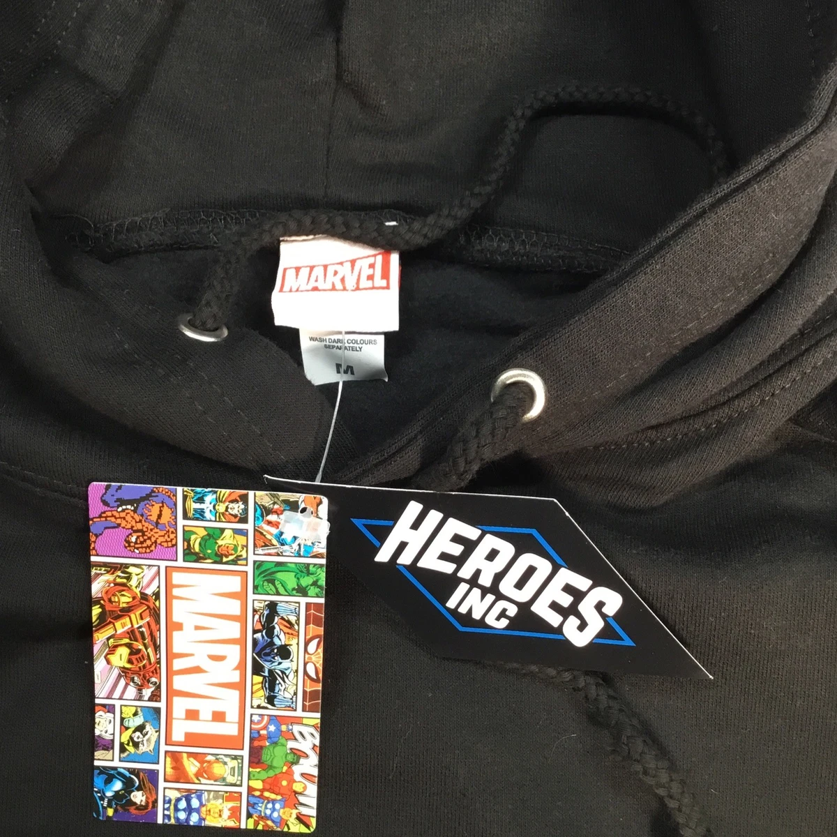 Sudadera con Capucha de Algodón Marvel Spider-Man Talla M Nueva con Etiquetas