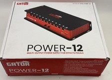 Gator 12-Output Guitar Effects Pedal Power Supply