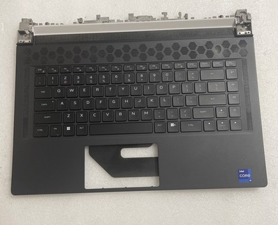 Genuine Dell Alienware X15 R1 R2 Palmrest US English Keyboard 386PV 5VHRX JS P8