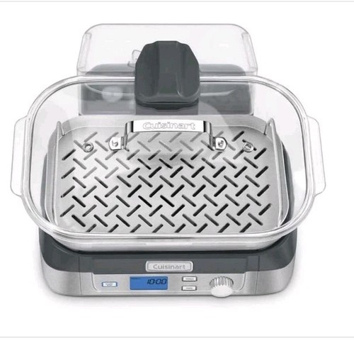 Cuisinart STM-1000FR Cook Fresh Digital Glass Steamer, Stainless Steel - Picture 2 of 10