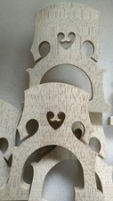1 PC High Quality French Style Cello Bridge 4/4 Flamed Maple Bridges Recomended