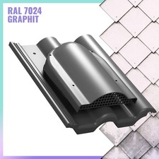 AÉRATEUR TILE P60 P1805 PAROTEC RAL 7024 Graphite TILE P60 P1805 pour toiture