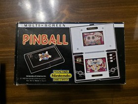 Nintendo Game & Watch Pinball Pocketsize Complete Tested And Working
