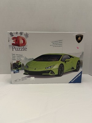 Lamborghini Huracán EVO Green 156 Piece 3D Jigsaw Puzzle Ravensburger New