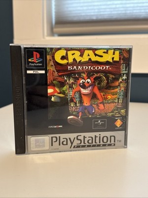 Crash Bandicoot PlayStation 1, 1996, Complete in Box PAL