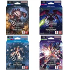 Pre Sep JAPANESE 4P set Gundam Card Game Starter Deck ST11 - ST14 Silent Barrage