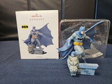 Batman Hallmark Keepsake Christmas Ornament 2019 DC Comics Rooftop w/ Gargoyle