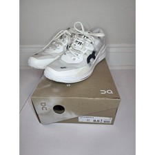 On Cloud Running The Roger Pro 2 Hombres 8.5 Tenis Zapatos Todo Blanco 3ME10300108 Caja
