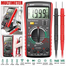 Digital Multimeter Messgerät Voltmeter Strom Amperemeter Kapazität Profi …