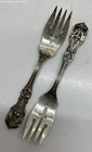 (K) Two Reed & Barton Francis I Sterling Silver 6 Inches Forks 76 Grams