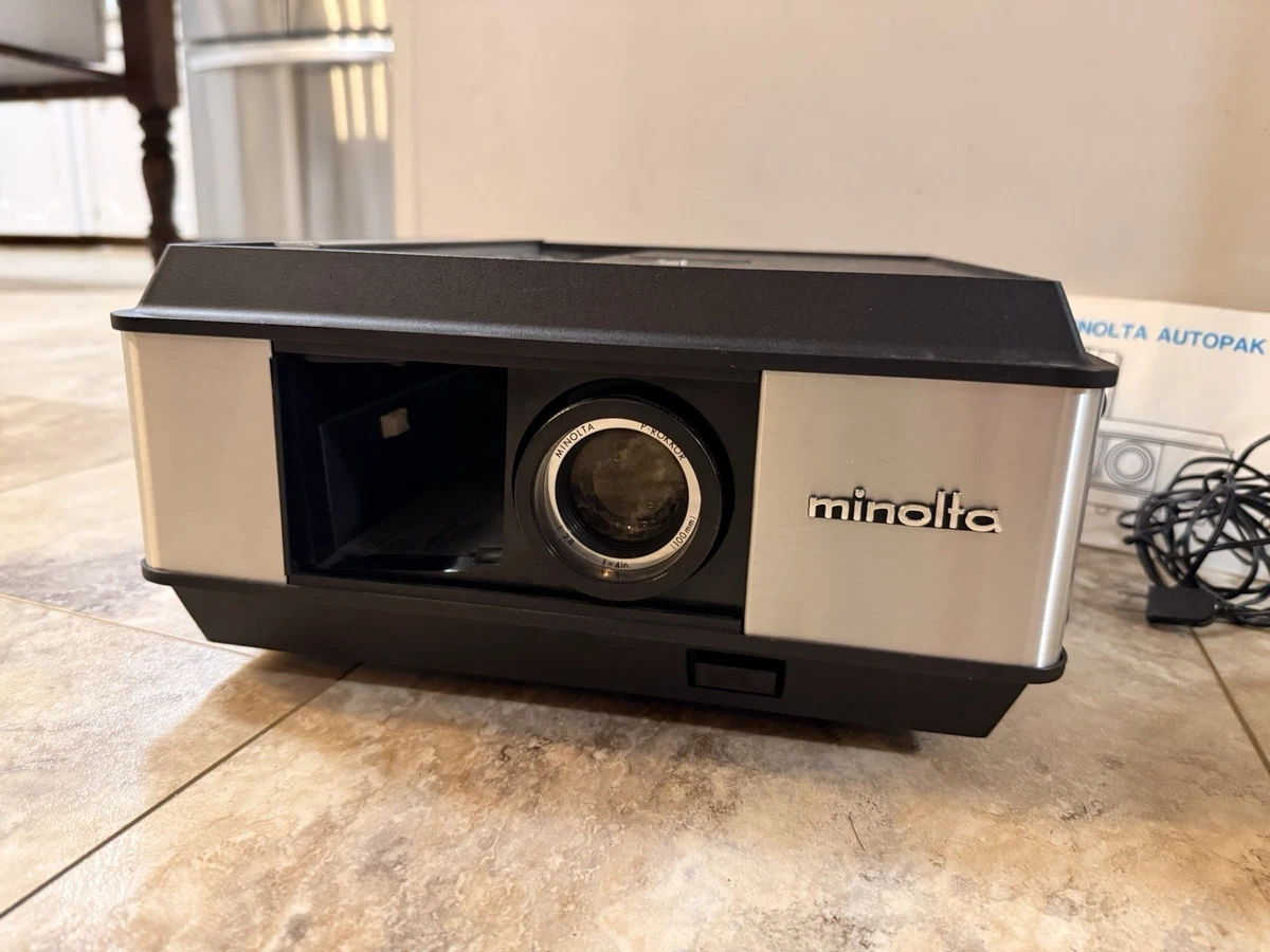 Minolta 35mm Vintage Movie Slide Projectors for sale - eBay