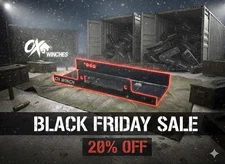 OX Winch Universal Mounting Plate - Up to 15000lb 4x4 and Recovery