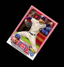VERY RARE 2023 Topps PINK BORDER SP BRANDON HUGHES /50 RC! Chicago Cubs 